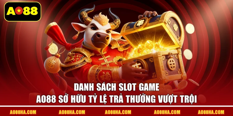 Danh sách slot game AO88 sở hữu tỷ lệ trả thưởng vượt trội