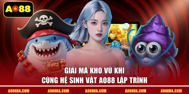 Giải mã kho vũ khí cùng hệ sinh vật AO88 lập trình