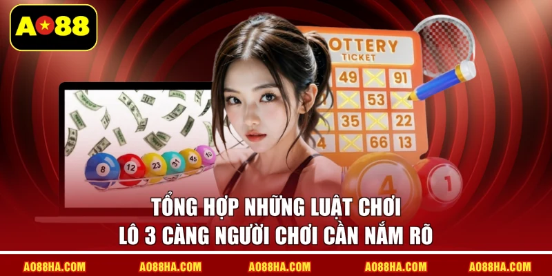 Tổng hợp những luật chơi lô 3 càng người chơi cần nắm rõ