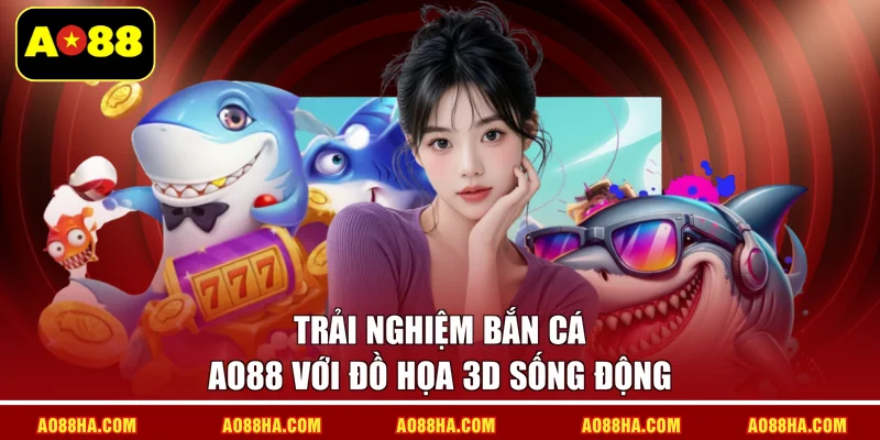 Trải nghiệm bắn cá AO88 với đồ họa 3D sống động